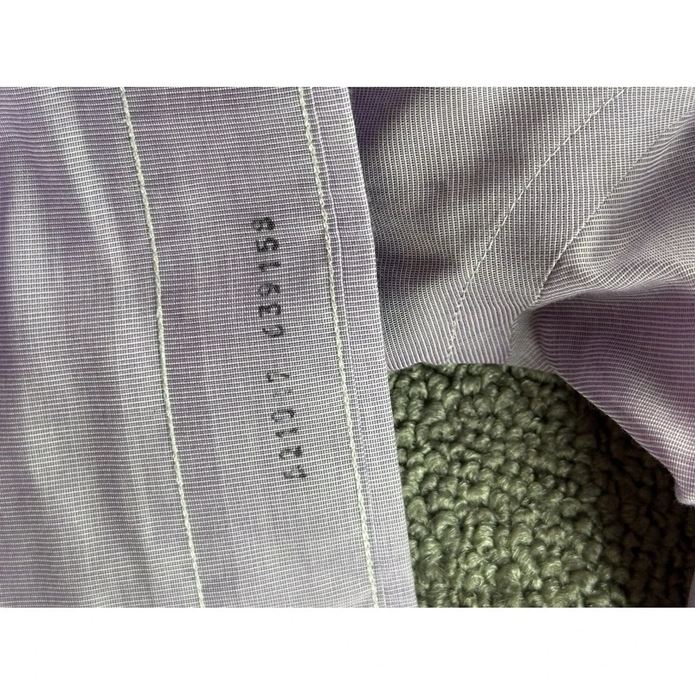 Brooks Brothers Dress Shirt Mens 15.5 35 Regent Purple Supima 100% Cotton‎